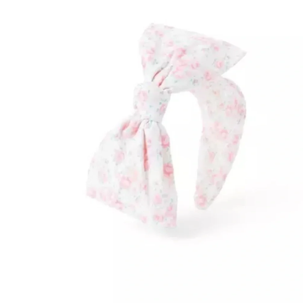 JANIE and JACK FLORAL BOW HEADBAND